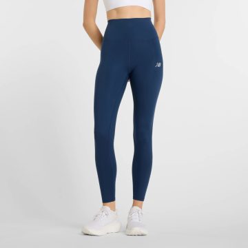 Leggings New Balance Originales Harmony High Rise Azul Mujer