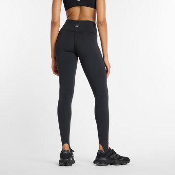 Alternative view of Leggings New Balance Original Sleek Rise Stirrup Negro Mujer