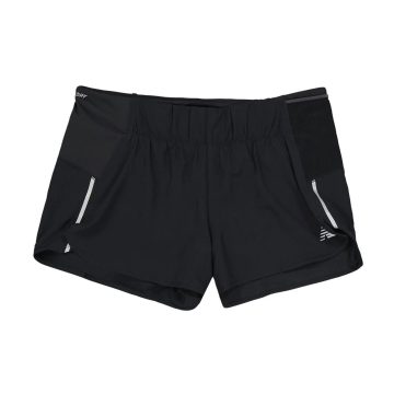 Alternative view of Pantaloneta New Balance Original Impact Run Negro Para Mujer