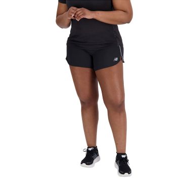 Pantaloneta New Balance Original Impact Run Negro Para Mujer