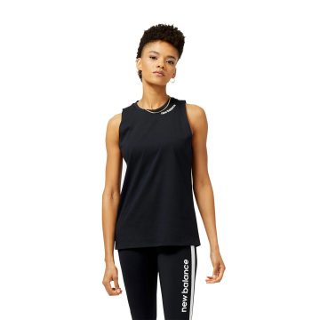 Alternative view of Camisa Deportiva New Balance Original Relentless Negro Mujer