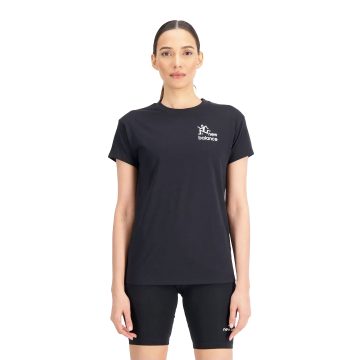 Camisa Deportiva New Balance Original Good Negro Para Mujer