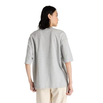 Alternative view of Camisa Deportiva New Balance Original Flower Shoe Gris Mujer