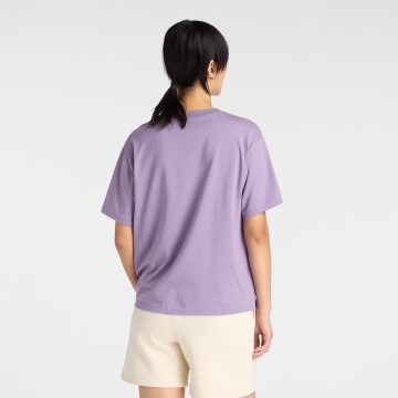 Alternative view of Camisa Deportiva New Balance LC Athletics Violeta Para Mujer