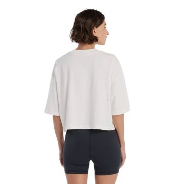 Alternative view of Camisa Deportiva New Balance Originals Graphics Blanco Mujer