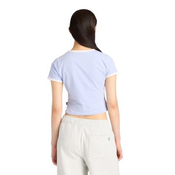 Alternative view of Camisa Deportiva New Balance Originales Trackside Azul Mujer